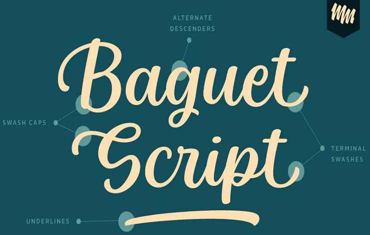 Baguet Script Font Family Free Download