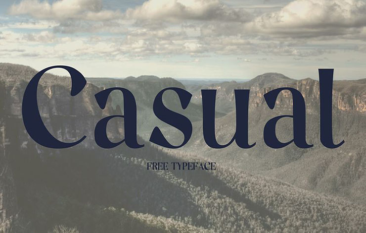 Casual Font Family Free Download