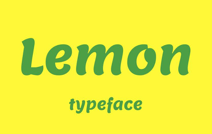 Lemon Font Family Free Download