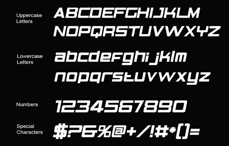 The Flash Logo Font Family Download