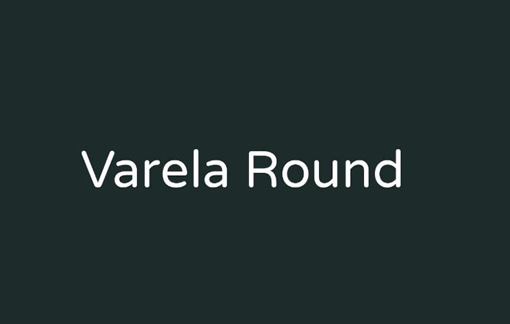 Varela Round Font Family Free Download