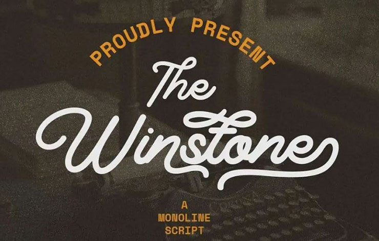 Winstone Font Family Free Download